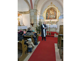 Krippenandacht mit Segnung der Kinder (Foto: Georg Smolarczyk)